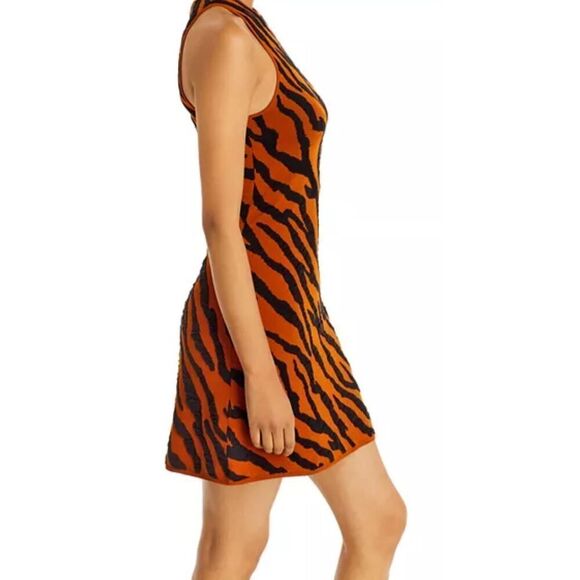 Proenza Schouler White Label Razor Front Mini Dress NWT Size Small - Picture 3 of 12